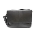 Fredrick Messenger Top Flap Bag w/ Adjustable Shoulder Strap - Midnight